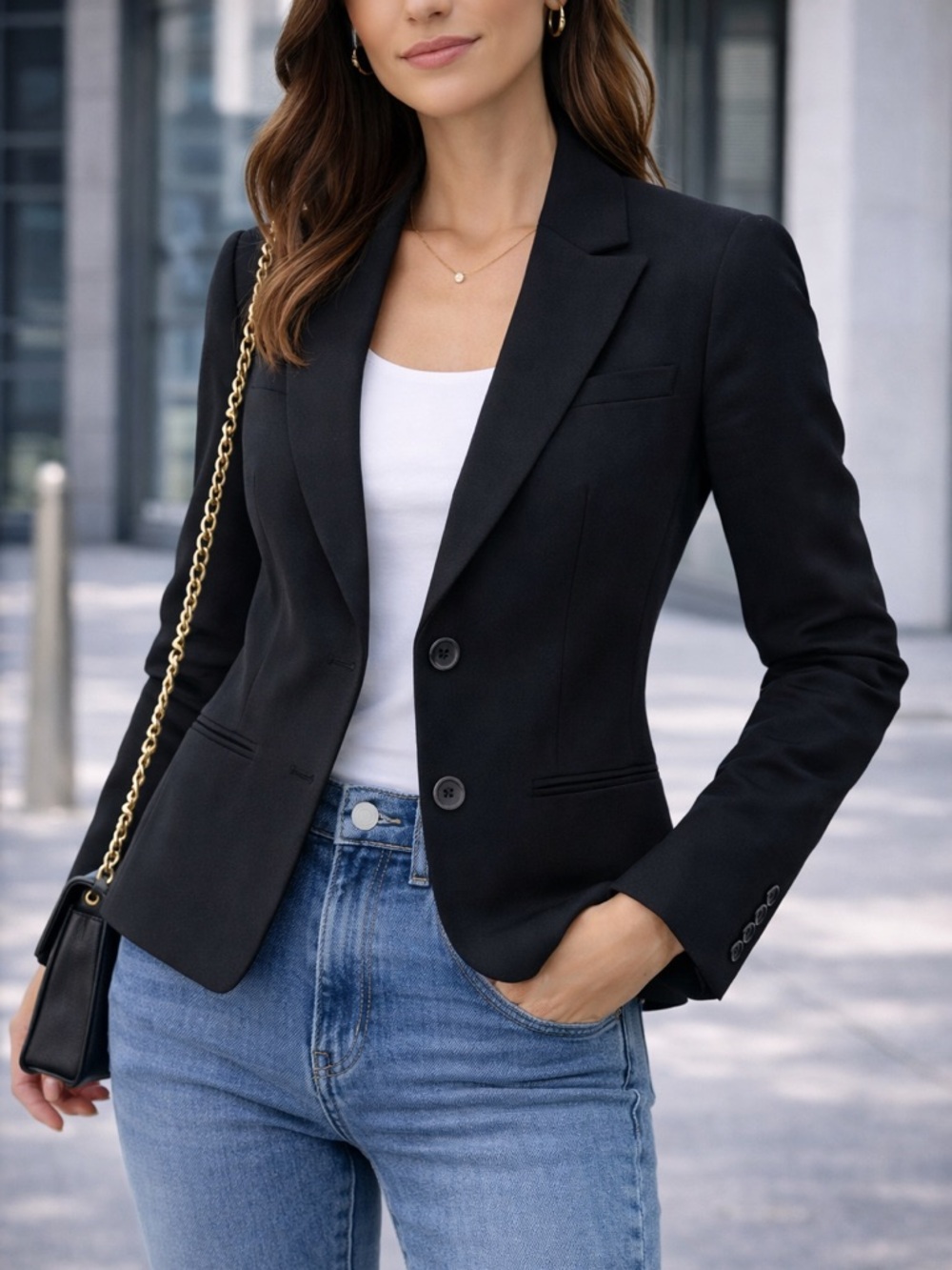 Women's Black Suit Jacket
